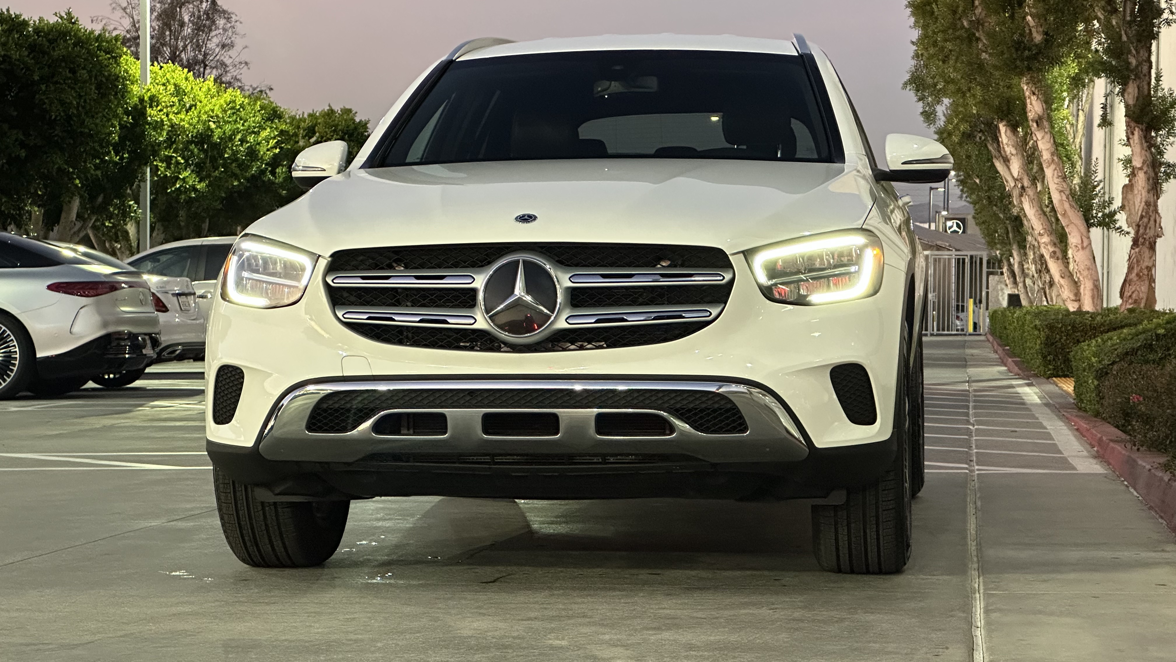 Mercedes GLC White