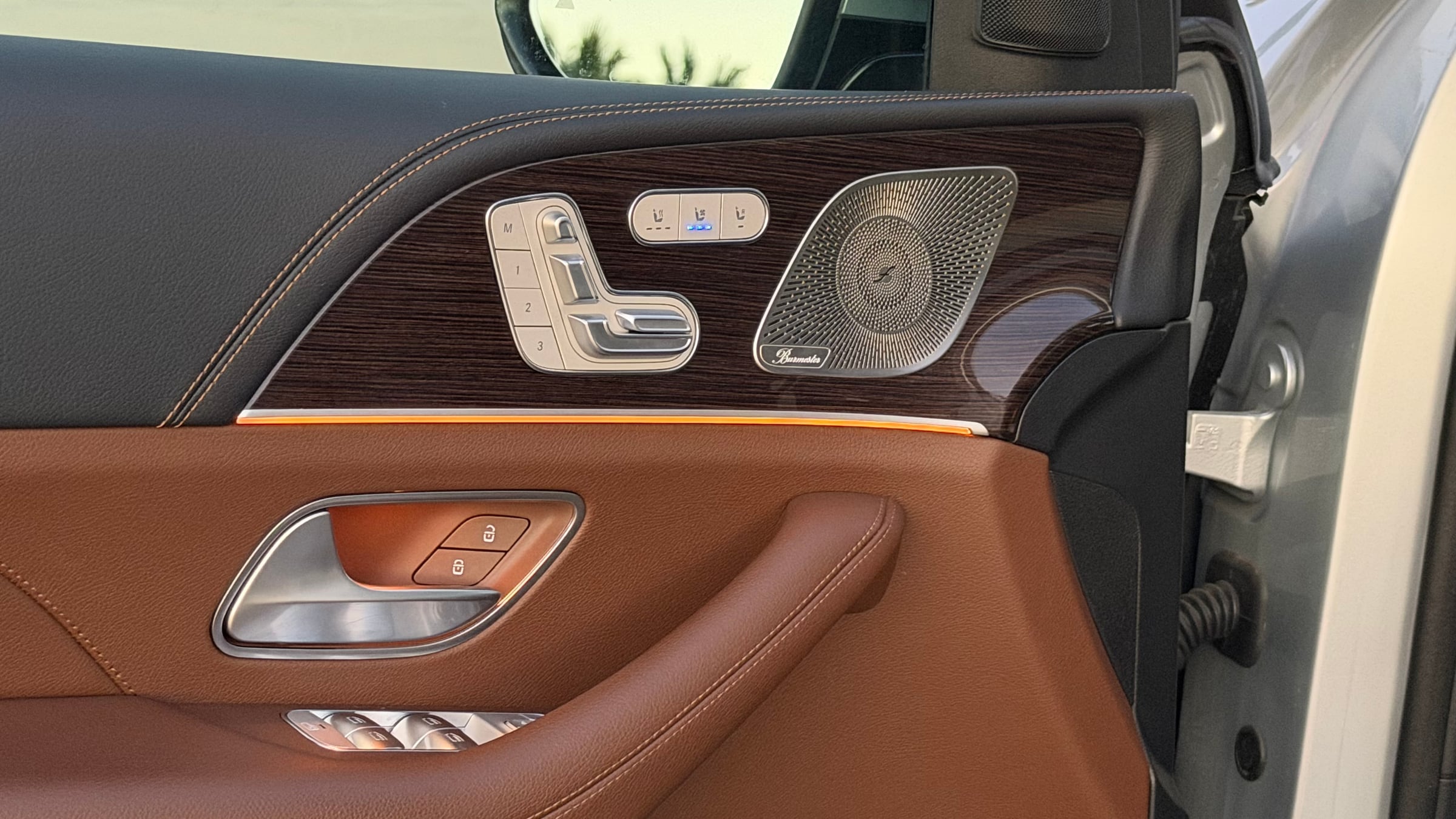 Heated and ventilated seat controls and premium audio